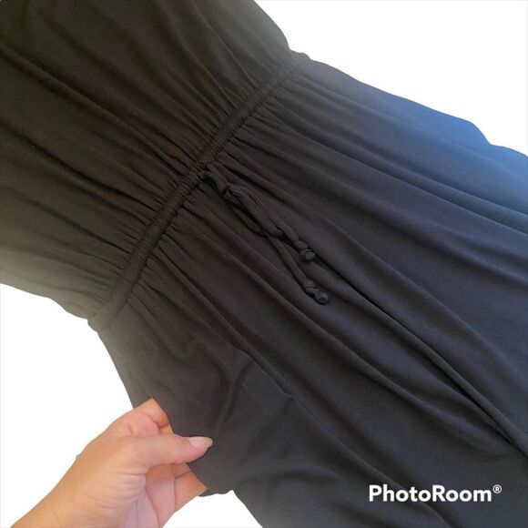Gap Sleeveless Tie black Cotton Dress new - Picture 12 of 12